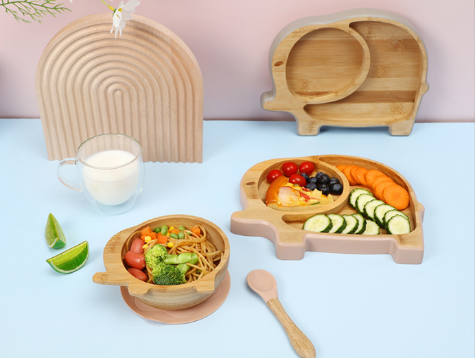 bamboo suction plates
